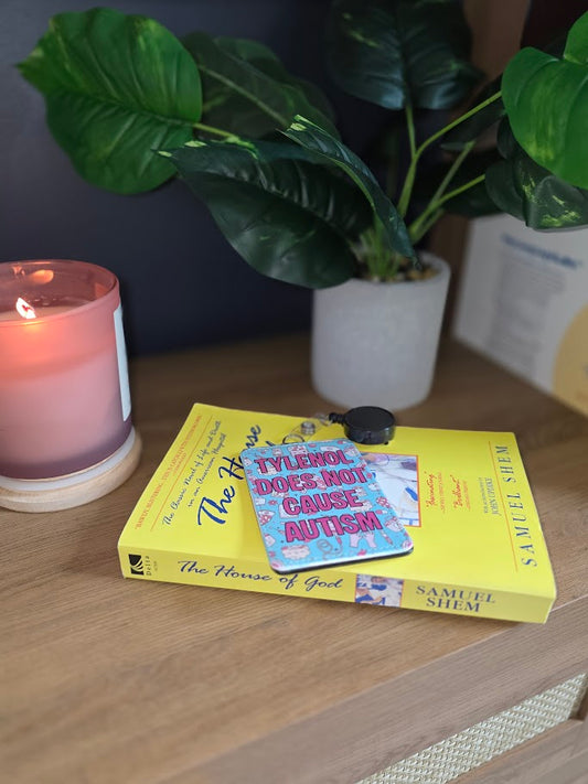 Tylenol Does Not Cause Autism Badge Holder