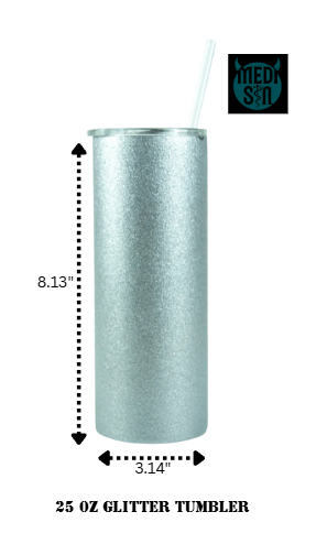 Omnipaque Sparkle Tumbler