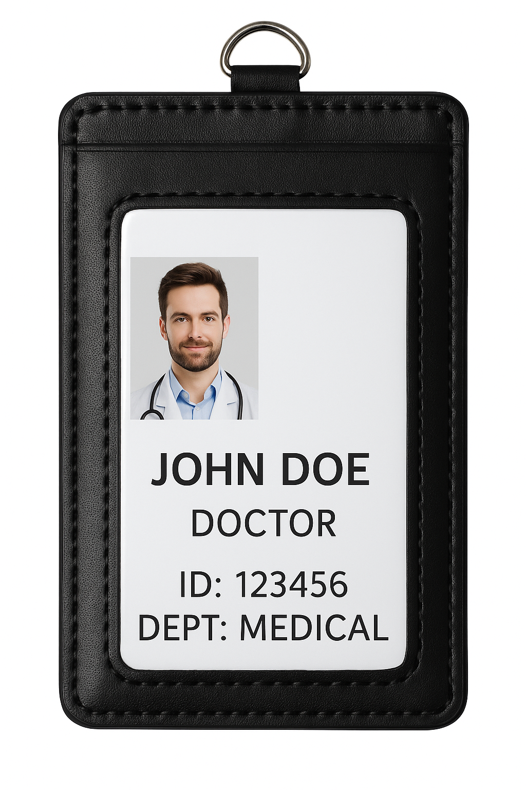 No Medical Advice Badge Holder