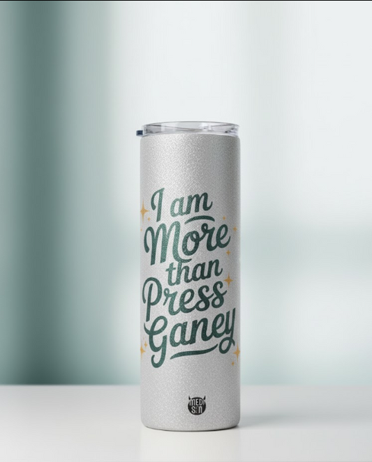 More Than Press Ganey Glitter Tumbler