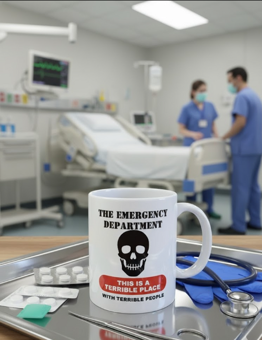 The Emergency Department Is Terrible Mug