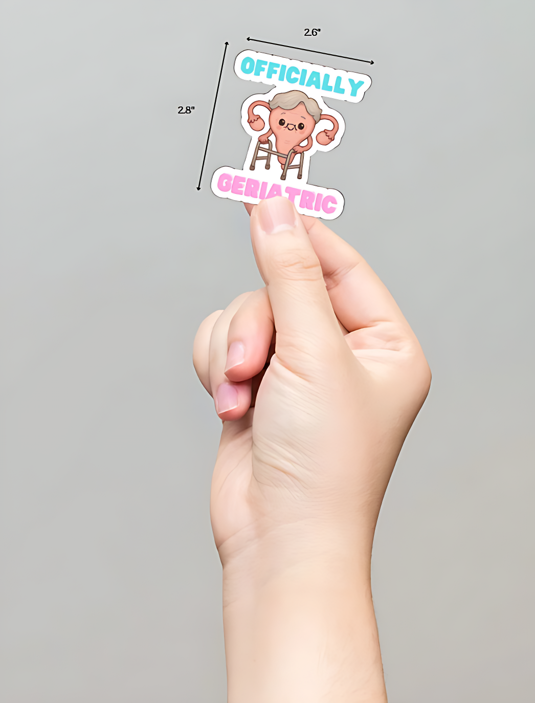 Officially Geriatric Magnet