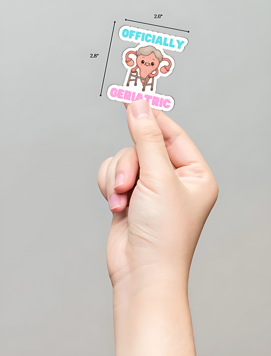 Officially Geriatric Magnet