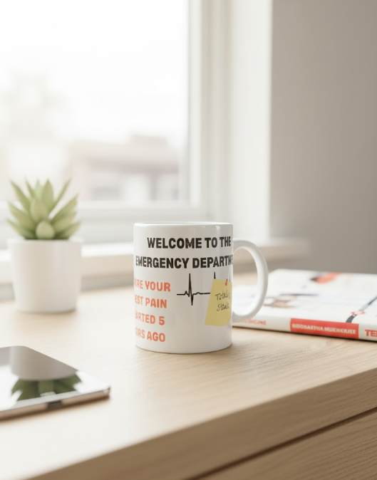 Five Years Chest Pain Mug