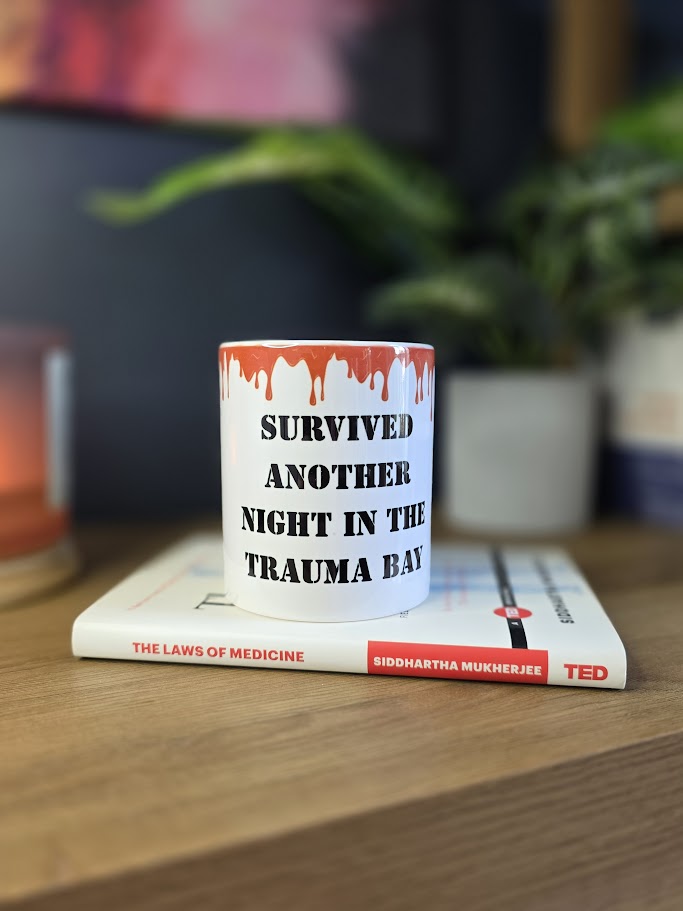 Survived The Trauma Bay Mug