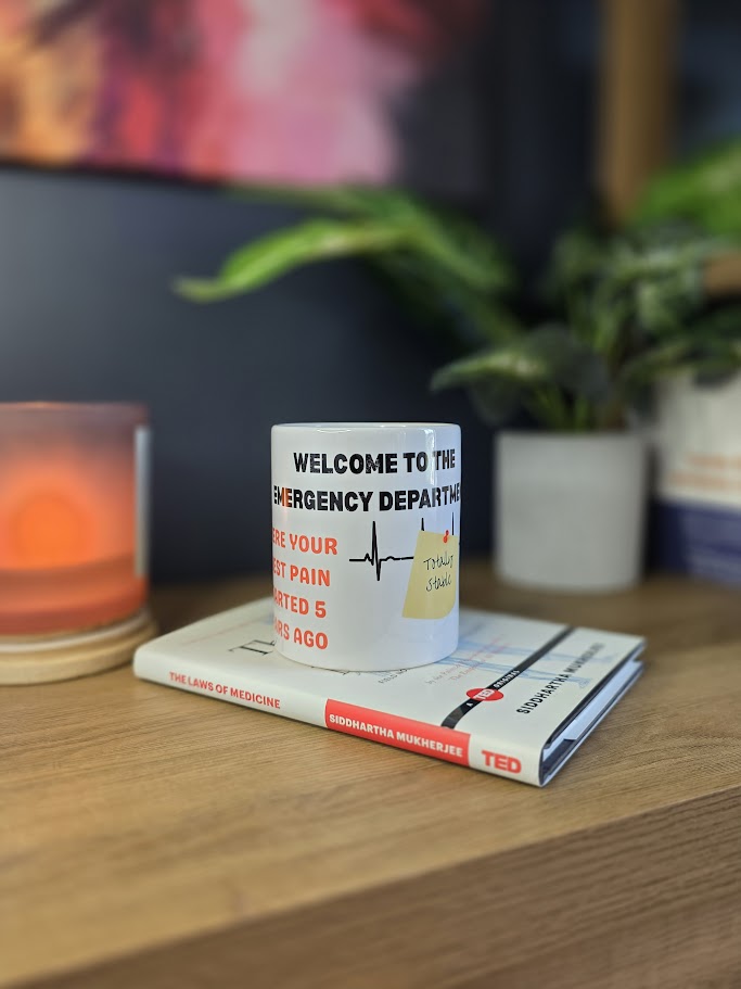 Five Years Chest Pain Mug