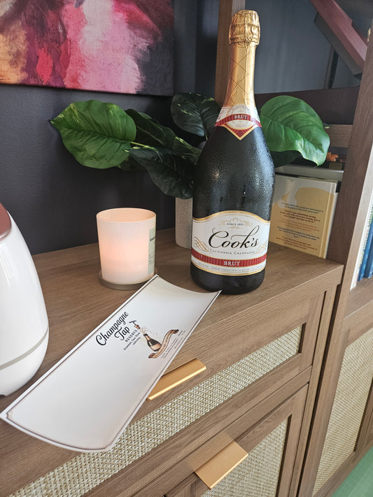 Champagne Tap Label Stickers - Pack of 5