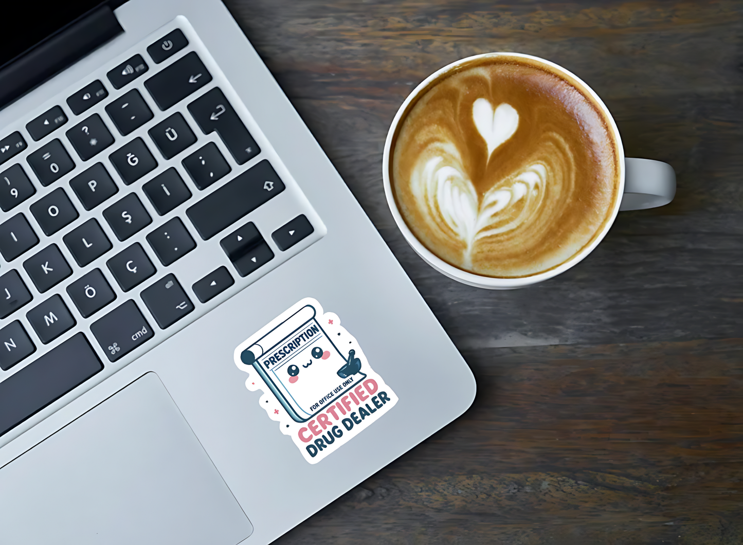 Certified Drug Dealer Sticker