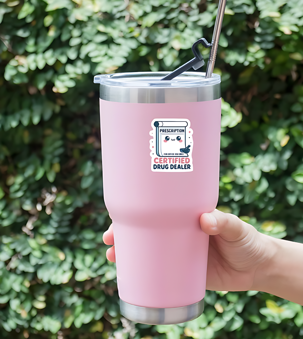 Certified Drug Dealer Sticker