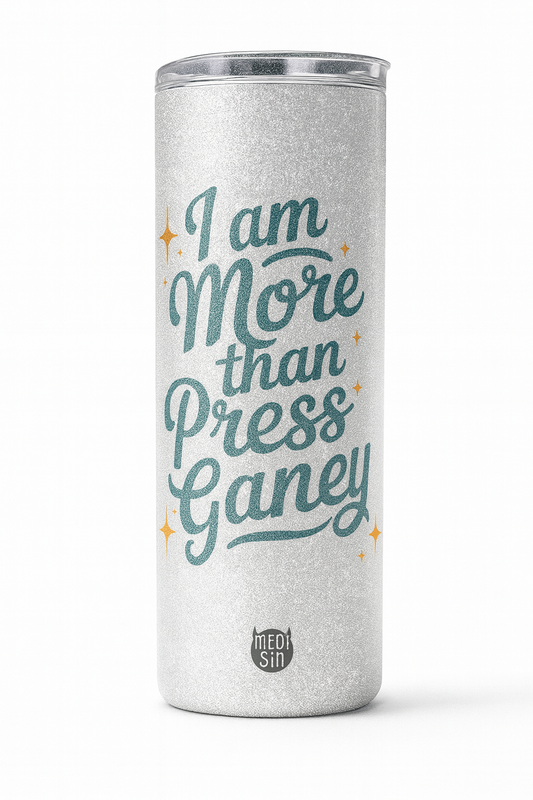 More Than Press Ganey Glitter Tumbler