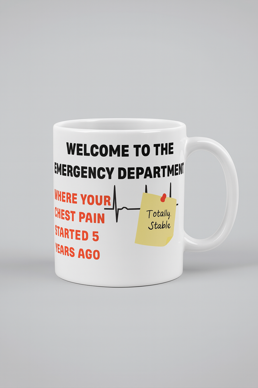 Five Years Chest Pain Mug