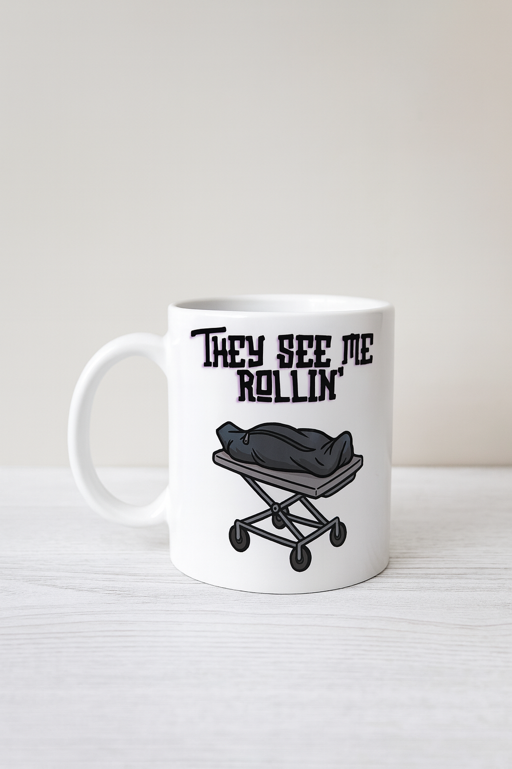 They See Me Rolling Mug