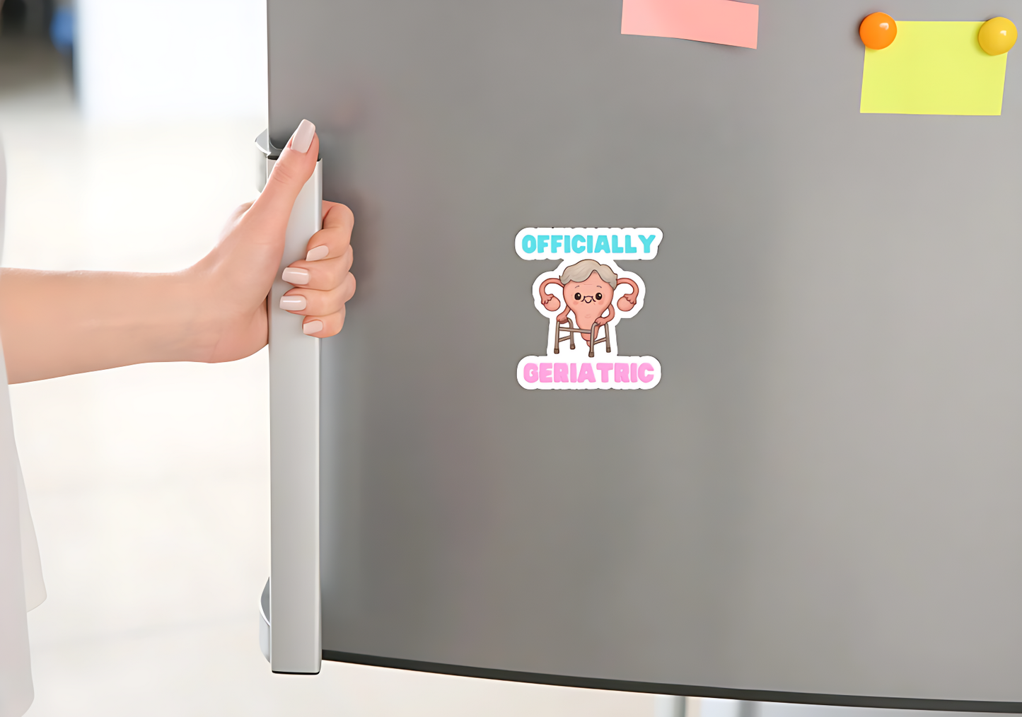 Officially Geriatric Magnet