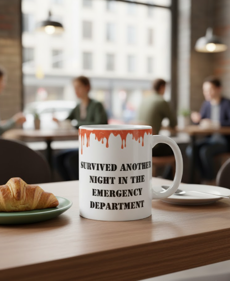 Survived The Emergency Department Mug