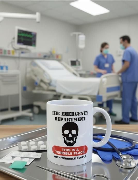 The Emergency Department Is Terrible Mug
