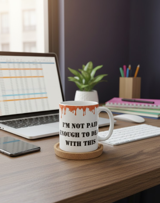 Not Paid Enough Mug