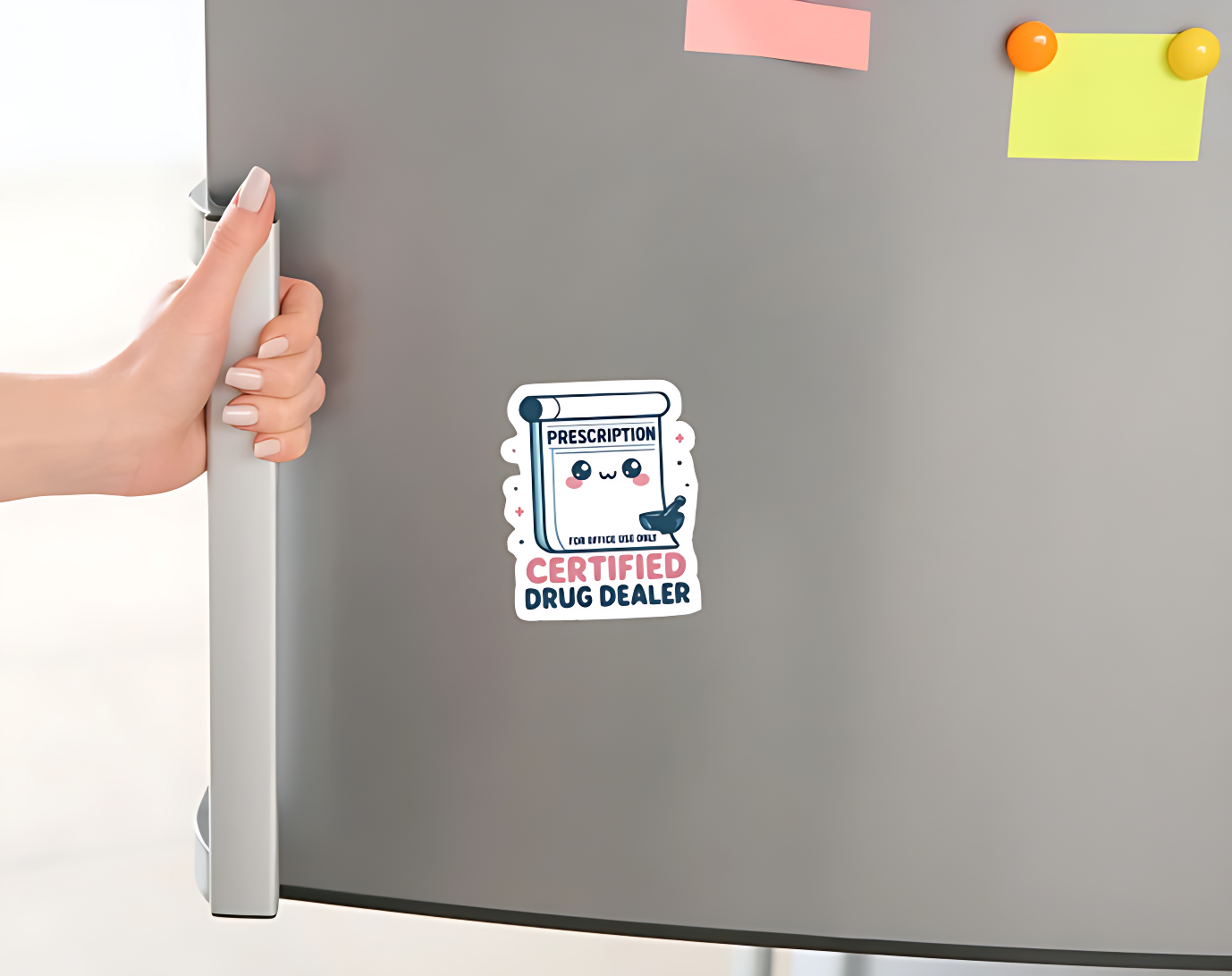 Certified Drug Dealer Magnet