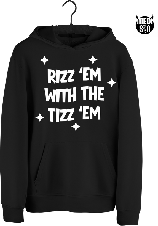Rizz 'Em Adults Unisex Autism Awareness Hoodie
