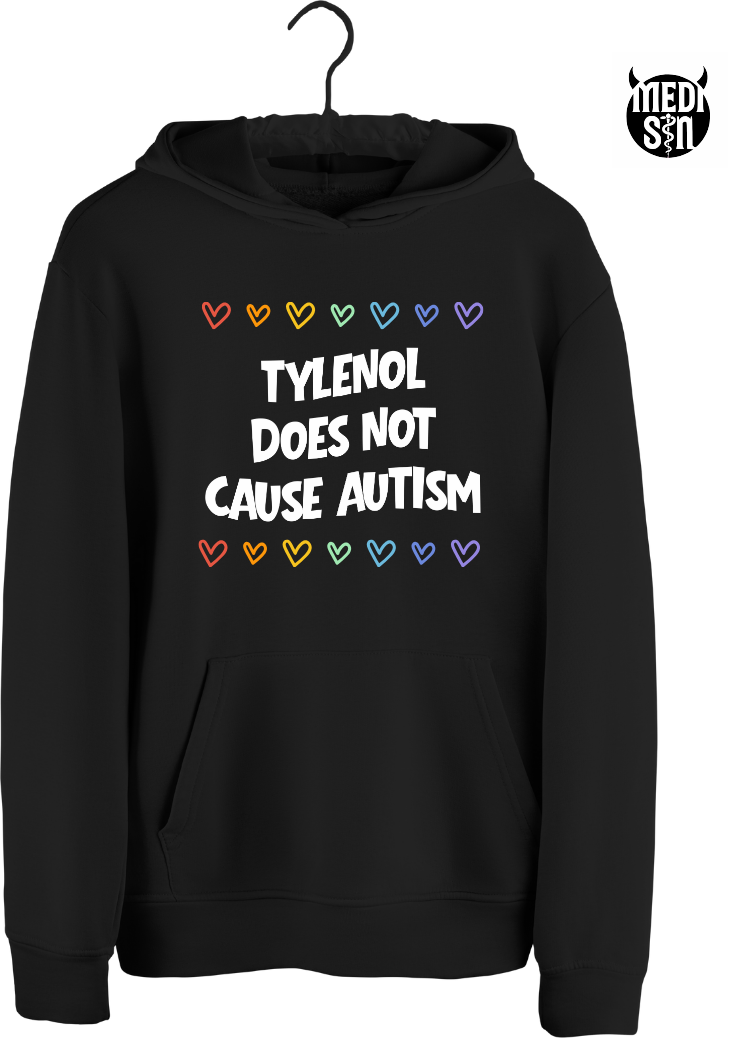 Tylenol Does Not Cause Autism Youth Hoodie