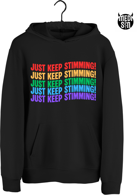 Just Keep Stimming Autism Awareness Youth Hoodie