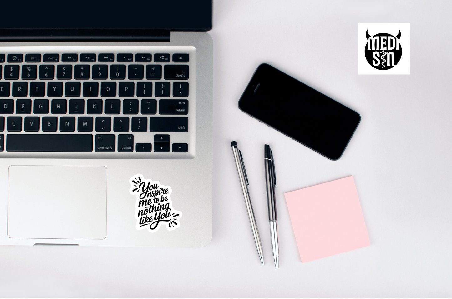 Inspired to be nothing like you sticker